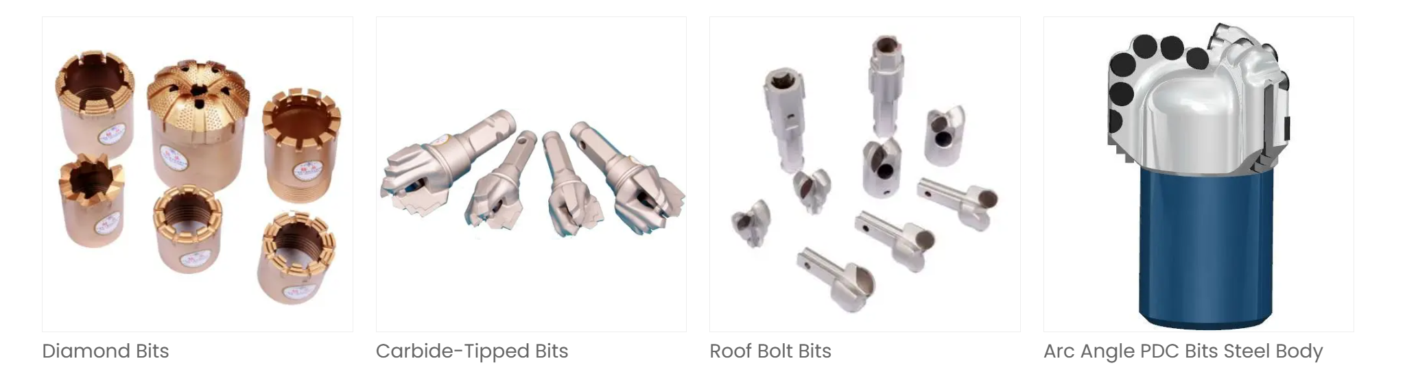 Some types of drill bits