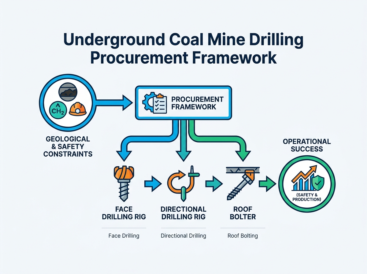 underground coal mine drilling equipment