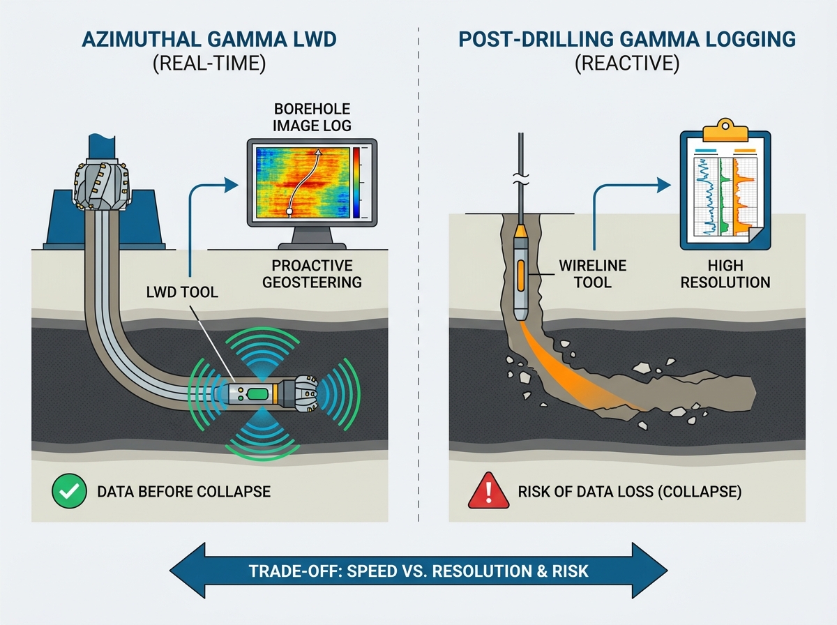 Azimuthal Gamma Logging Tools in Coal Seams