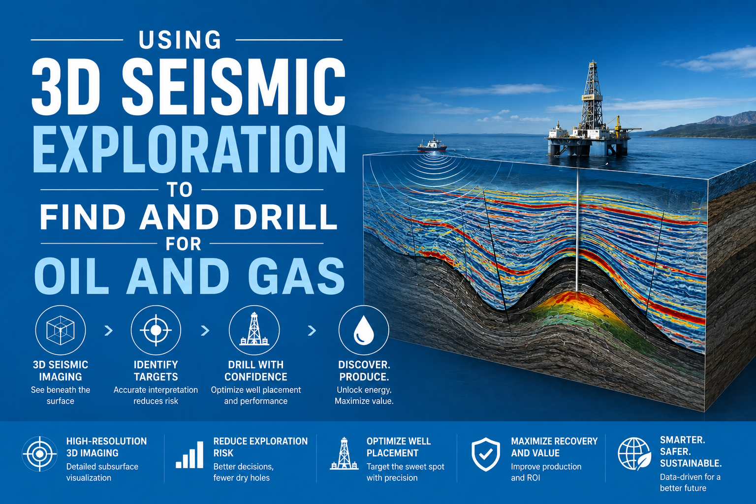 Using 3D Seismic Exploration To Find And Drill For Oil And Gas