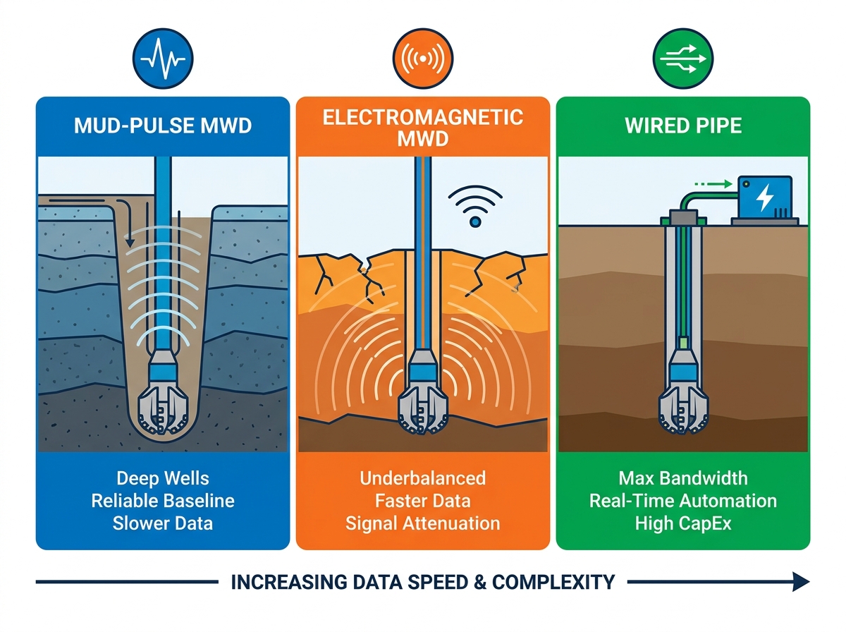 Measurement While Drilling Systems on Rig
